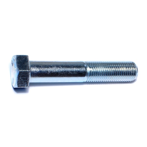 Midwest Fastener Grade 5, 9/16"-18 Hex Head Cap Screw, Zinc Plated Steel, 3 in L, 25 PK 00559 - main